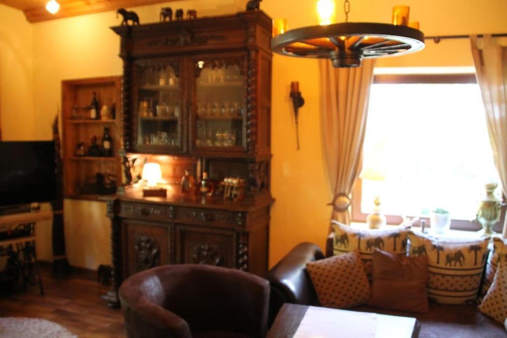 Ferienhaus Am Waldesrand Hatten エクステリア 写真