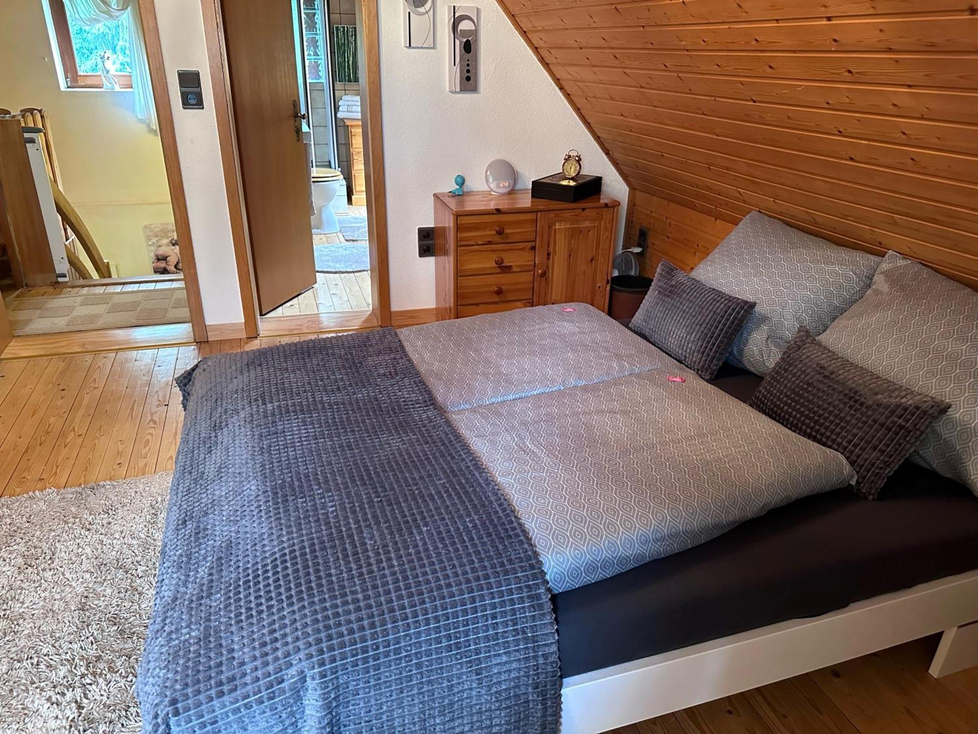 Ferienhaus Am Waldesrand Hatten エクステリア 写真
