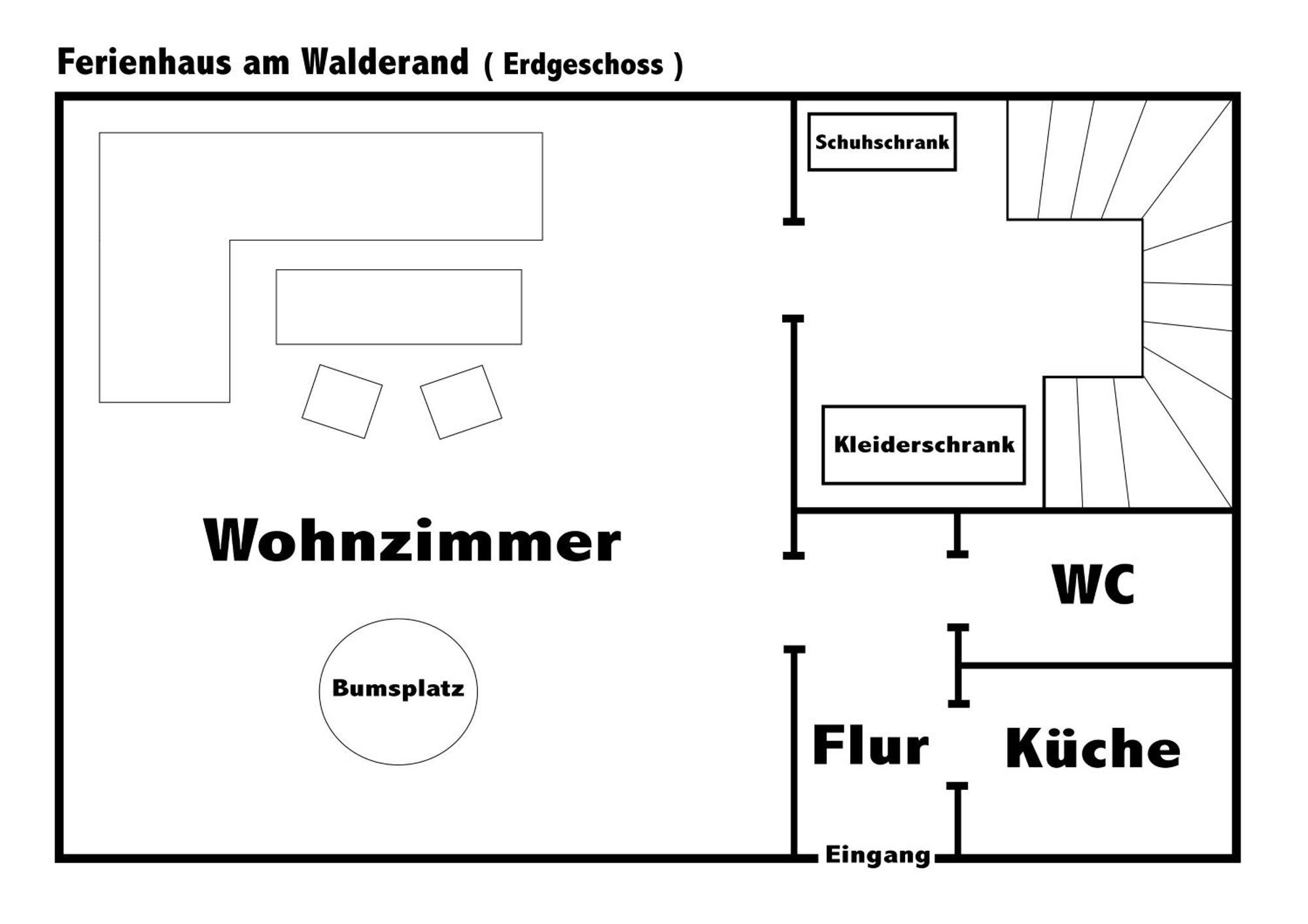 Ferienhaus Am Waldesrand Hatten エクステリア 写真